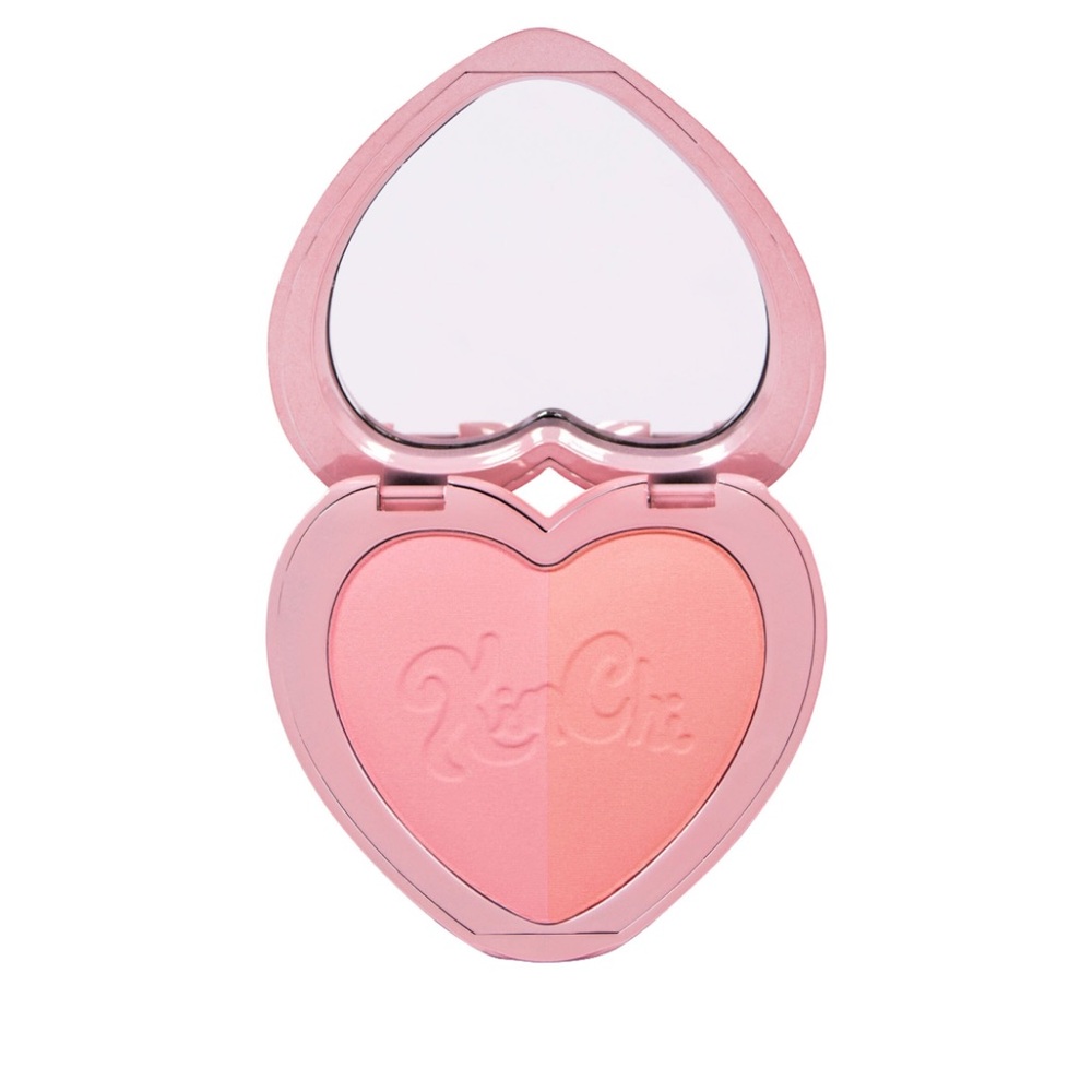 Kimchi Chic Beauty Heart Blush Duo — 01 Pinky/Rosé BNIB